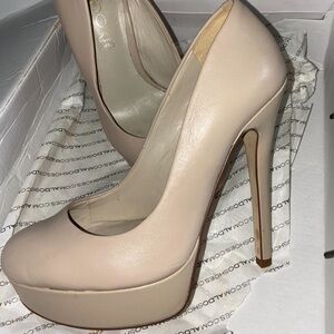 Aldo Women's Nude Platform Pumps